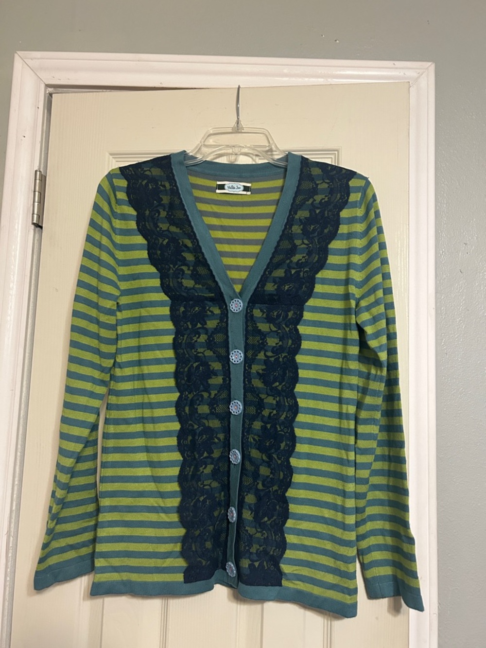 Moving🎻Sale Matilda Jane green blue sweater